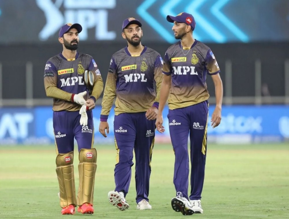Dinesh Karthik of Kolkata Knight Riders